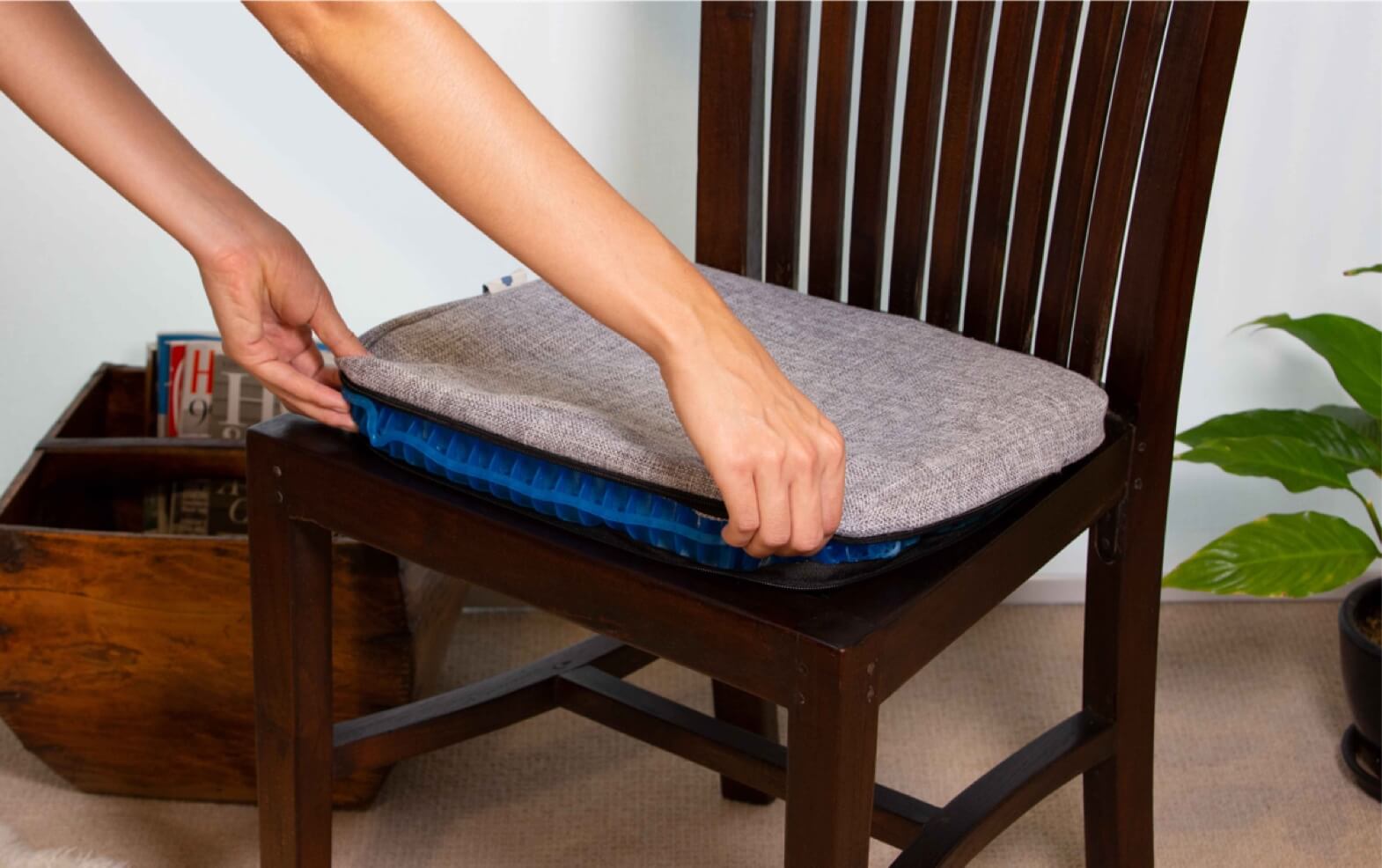 Remedic Gel Seat Cushion with Incontinence Pad
