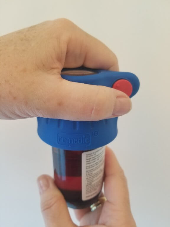 Remedic Medicine Bottle Opener with Magnifier and Light