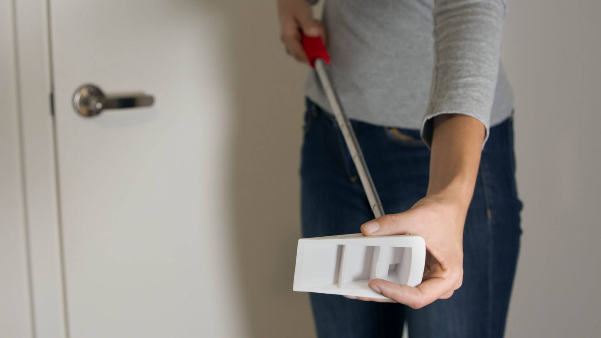 Long Handle Doorstopper Wedge Fall Prevention & Convenience