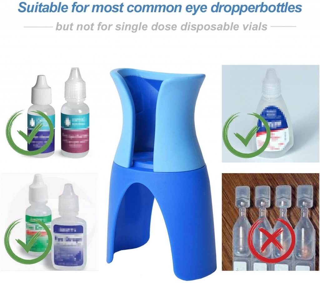 Two Arthritis Friendly Eye Drop Gadgets