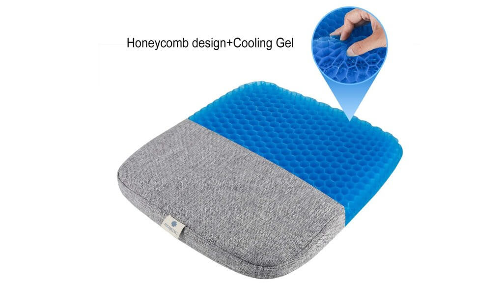 Remedic Gel Seat Cushion with Incontinence Pad