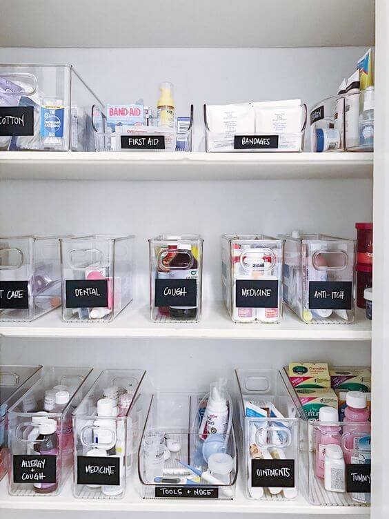 Organized Medicine Cabinet in 4 Steps - Intentional Edit - Organizing and  All Things Home