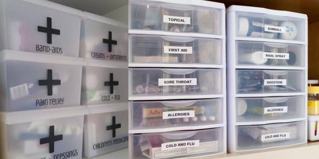 Tips for an Organized Medicine Cupboard Remedic NEW BLOG