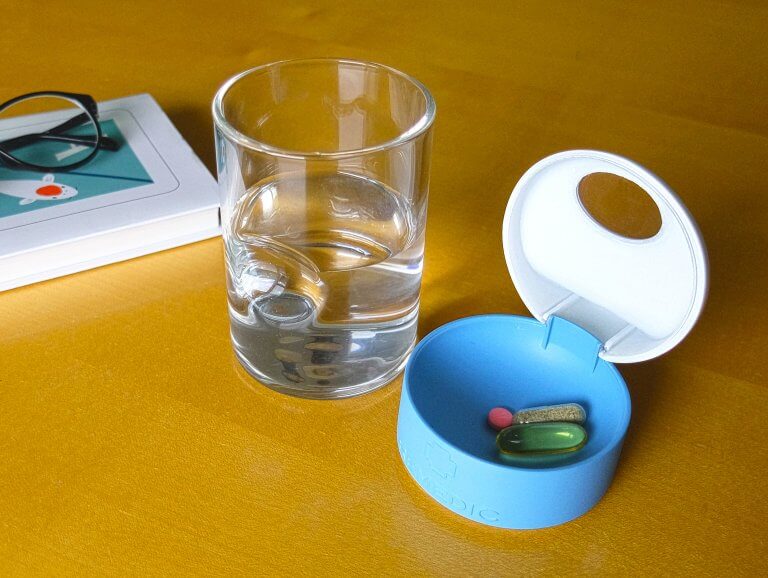 Remedic Medicine Cup With Pill Box Lid