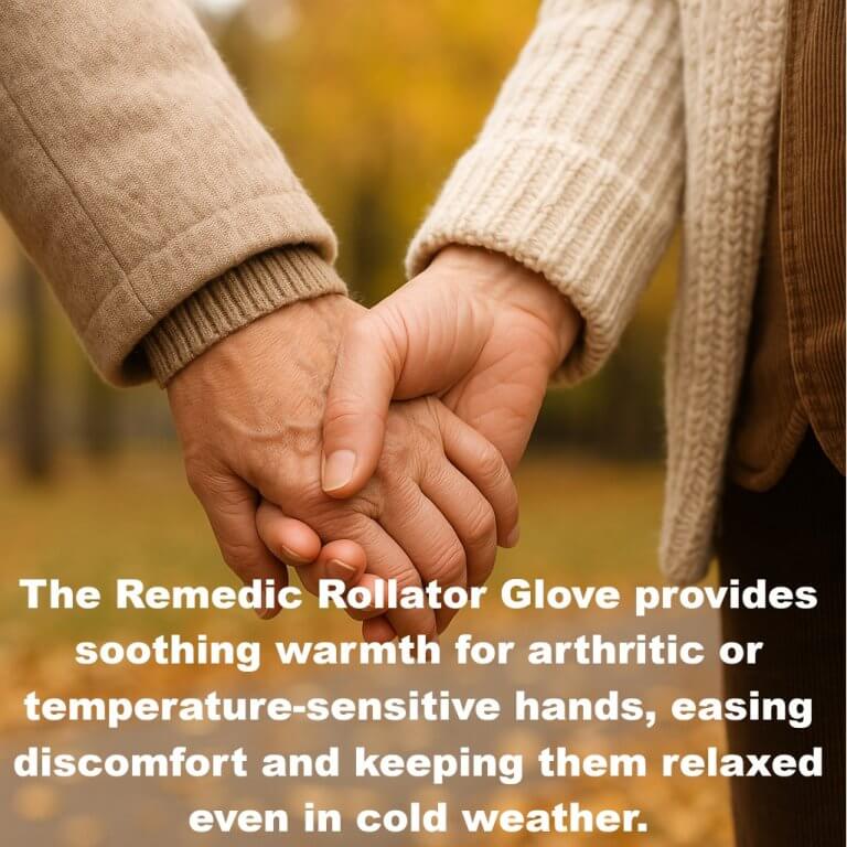 🤝 Gentle Warmth for Sensitive or Arthritic Hands
